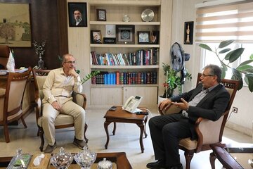 دیدار نماینده خلخال با گلپایگانی