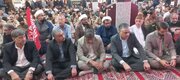 ببینید| شرکت مدیر کل و کارکنان بسیجی اداره کل راه و شهرسازی سیستان وبلوچستان در مراسم چهلم رهبر شهید انقلاب در مسجد جامع زاهدان