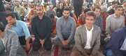 ببینید| شرکت مدیر کل و کارکنان بسیجی اداره کل راه و شهرسازی سیستان وبلوچستان در مراسم چهلم رهبر شهید انقلاب در مسجد جامع زاهدان