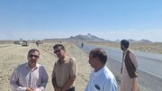 ببینید| بازدید مدیر کل راه و شهرسازی سیستان و بلوچستان از عملیات ساخت بزرگراه زاهدان – خاش
