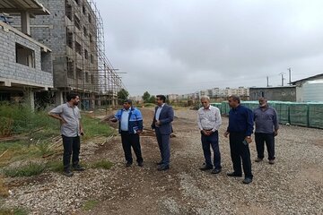 آمادگی دستگاه‌های خدمات‌رسان برای تأمین زیرساخت‌های پروژه ۱۷۲ واحدی نهضت ملی مسکن مینودشت