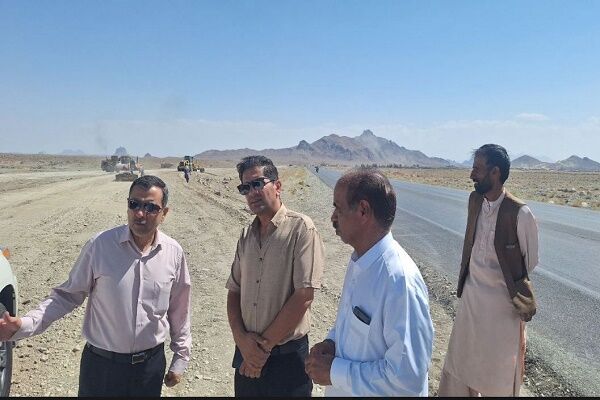 بازدید مدیر کل راه و شهرسازی سیستان و بلوچستان از عملیات ساخت بزرگراه زاهدان – خاش