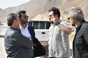 نظارت میدانی استاندار سمنان بر روند احیای پروژه محور سمنان-فیروزکوه