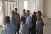 پیشرفت 96 درصدی کتابخانه دیر - بوشهر
