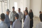 پیشرفت 96 درصدی کتابخانه دیر - بوشهر