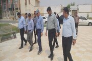 پیشرفت 96 درصدی کتابخانه دیر - بوشهر