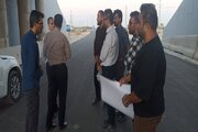بازدید سرپرست مجری کریدور نوار ساحلی جنوب کشور از پروژه های گناوه