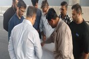 بازدید سرپرست مجری کریدور نوار ساحلی جنوب کشور از پروژه های گناوه