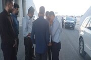 بازدید سرپرست مجری کریدور نوار ساحلی جنوب کشور از پروژه های گناوه