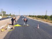 ببینید/ آشکارسازی سرعتکاه‌های محور اک_اسفرورین توسط راهداران تاکستان در استان قزوین