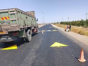 ببینید/ آشکارسازی سرعتکاه‌های محور اک_اسفرورین توسط راهداران تاکستان در استان قزوین