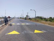 ببینید/ آشکارسازی سرعتکاه‌های محور اک_اسفرورین توسط راهداران تاکستان در استان قزوین