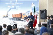ببینید| بازدید از مراحل آغازین عملیات اجرایی پل چهارم شهرستان شوشتر