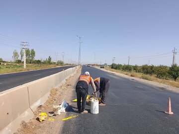 ببینید/ آشکارسازی سرعتکاه‌های محور اک_اسفرورین توسط راهداران تاکستان در استان قزوین