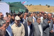 گزارش تصویری از شروع عملیات احداث باند دوم محور قلاجه - سرمست