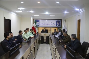 معرفی فرمانده جدید یگان حفاظت اراضی اداره‌کل راه و شهرسازی استان البرز