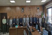 تودیع و معارفه رییس اداره حراست راه و شهرسازی خراسان شمالی
