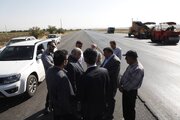 ببینید| بازدید وزیر راه و شهرسازی و مدیرعامل شرکت ساخت و توسعه از محور نهاوند-آورزمان-ملایر