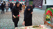 تجدید میثاق مدیرکل و کارکنان راهداری و حمل و نقل جاده ای خوزستان با آرمان‌های شهدا در هفته دولت