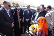 بازدید وزیر راه و شهرسازی از پروژه راهسازی در محور ملایر