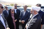 بازدید وزیر راه و شهرسازی از پروژه راهسازی در محور ملایر