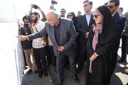بازدید وزیر راه و شهرسازی از پروژه راهسازی در محور ملایر