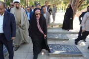 ببینید/سفر وزیر راه و شهرسازی به استان همدان /تجدید میثاق با شهدای استان