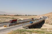 ببینید| افتتاح بخشی از محور نهاوند-سه‌راهی کنگاور و پل حاج‌علی‌مراد