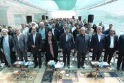 ببینید| افتتاح بخشی از محور نهاوند-سه‌راهی کنگاور و پل حاج‌علی‌مراد