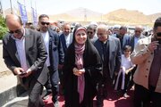 ببینید| افتتاح بخشی از محور نهاوند-سه‌راهی کنگاور و پل حاج‌علی‌مراد