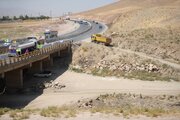 ببینید| افتتاح بخشی از محور نهاوند-سه‌راهی کنگاور و پل حاج‌علی‌مراد