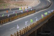 ببینید| افتتاح بخشی از محور نهاوند-سه‌راهی کنگاور و پل حاج‌علی‌مراد