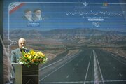 ببینید| افتتاح بخشی از محور نهاوند-سه‌راهی کنگاور و پل حاج‌علی‌مراد
