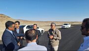 ببینید|بازدید معاون هماهنگی امور عمرانی استاندار به همراه مدیرکل راه و شهرسازی سیستان‌وبلوچستان از عملیات ساخت بزرگراه زاهدان–خاش