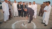 ببینید|آغاز عملیات اجرایی ساخت باند دوم در قطعه چهار محور خاش ـ سراوان همزمان با دومین روز هفته دولت