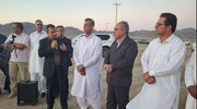 ببینید|آغاز عملیات اجرایی ساخت باند دوم در قطعه چهار محور خاش ـ سراوان همزمان با دومین روز هفته دولت