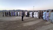 ببینید|آغاز عملیات اجرایی ساخت باند دوم در قطعه چهار محور خاش ـ سراوان همزمان با دومین روز هفته دولت