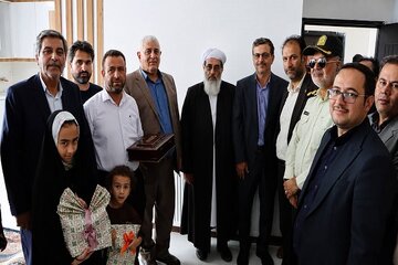 افتتاح ۴۰ واحد نهضت ملی مسکن در تایباد خراسان رضوی