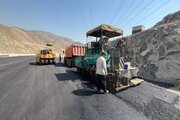 ببینید | آغاز عملیات آسفالت پروژه کنارگذر پل شهید رئیسی (B1) در کرج
