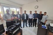 دیدار صمیمانه مدیرکل راه و شهرسازی استان مرکزی با کارکنان به مناسبت هفته دولت
