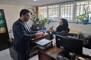 دیدار صمیمانه مدیرکل راه و شهرسازی استان مرکزی با کارکنان به مناسبت هفته دولت