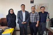 دیدار صمیمانه مدیرکل راه و شهرسازی استان مرکزی با کارکنان به مناسبت هفته دولت