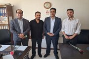 دیدار صمیمانه مدیرکل راه و شهرسازی استان مرکزی با کارکنان به مناسبت هفته دولت