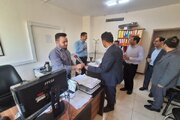 دیدار صمیمانه مدیرکل راه و شهرسازی استان مرکزی با کارکنان به مناسبت هفته دولت