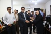 گزارش تصویری | تجلیل مدیرکل راهداری و حمل و نقل جاده‌ای لرستان از کارکنان به مناسبت هفته دولت و روز کارمند