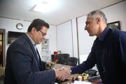 گزارش تصویری | تجلیل مدیرکل راهداری و حمل و نقل جاده‌ای لرستان از کارکنان به مناسبت هفته دولت و روز کارمند