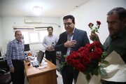 گزارش تصویری | تجلیل مدیرکل راهداری و حمل و نقل جاده‌ای لرستان از کارکنان به مناسبت هفته دولت و روز کارمند