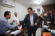 گزارش تصویری | تجلیل مدیرکل راهداری و حمل و نقل جاده‌ای لرستان از کارکنان به مناسبت هفته دولت و روز کارمند
