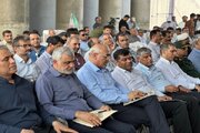 افتتاح و بهره‌برداری از عملیات اجرایی احداث تقاطع غیر همسطح و باند دوم شهر گناوه واقع