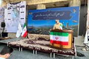 افتتاح و بهره‌برداری از عملیات اجرایی احداث تقاطع غیر همسطح و باند دوم شهر گناوه واقع